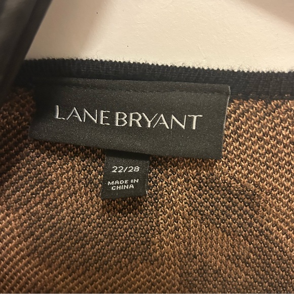 Lane Bryant leopard long sweater wrap - Picture 2 of 4